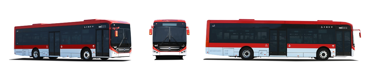 Электрический городской автобус LCK6126EVGDA34